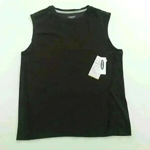 Old Navy Sleeveless Tee Shirt - Black -  L(10-12) - Gender Neutral